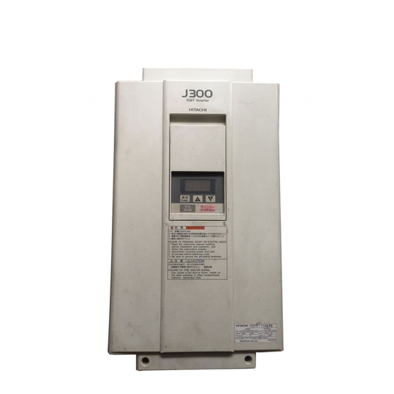 Inverter Hitachi J300